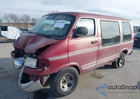 2000 Dodge Ram Van 1500 Conversion z USA, uszkodzony, nr VIN 2B6HB11X6YK173342